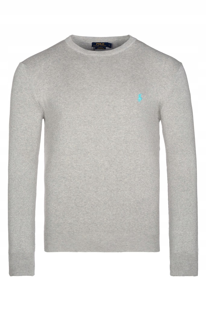 Sweterek- Ralph Lauren-szary- XL - sale%