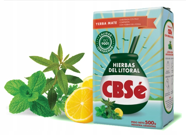 Yerba Mate CBSe Hierbas del Litoral 500g orzeźwia