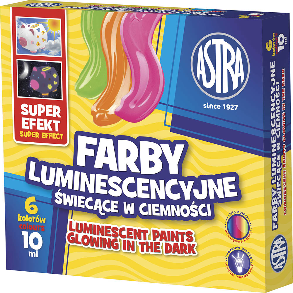 Farby Luminescencyjne Swiecace W Ciemnosci Astra 6727061555 Oficjalne Archiwum Allegro