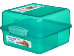 SISTEMA lunchbox CUBE pudełko śniadaniowe 1,4 l z.