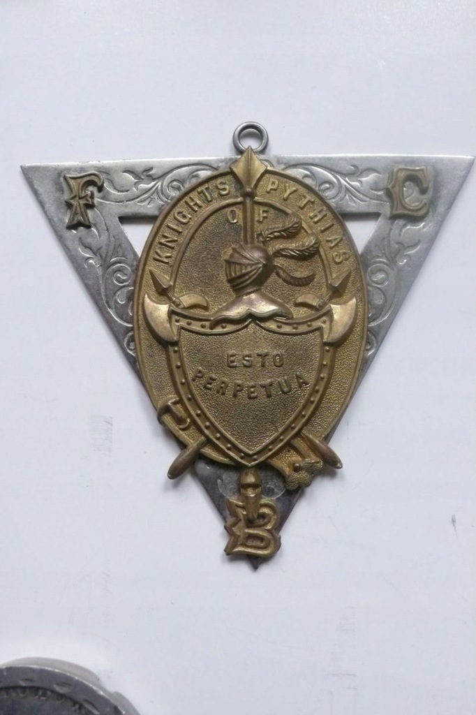 Emblemat loży masońskiej KNICHTS OF PYTHIAS