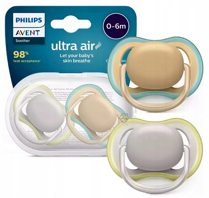 AVENT SMOCZEK USPOKAJAJĄCY ULTRA AIR 0-6 m ETUI NON DECO NEU