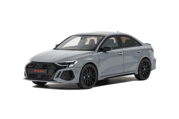 GT SPIRIT Audi RS3 Sedan 2022 Nardo grey 1:18 GT885