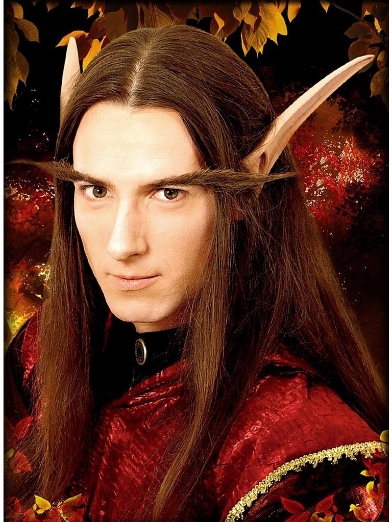 Elfie uszy długie +Mastix /profesjonalne MASKWORLD