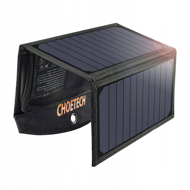 Składana ładowarka solarna Choetech SC001 19W 2xUS