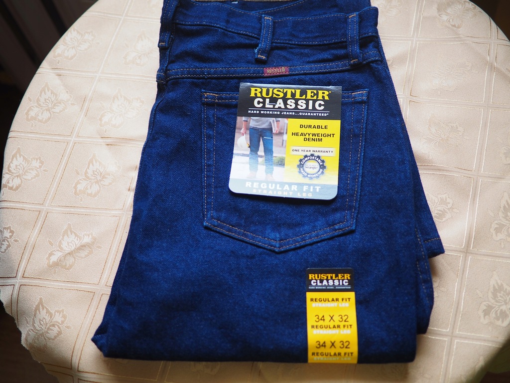 Wrangler RUSTLER CLASSIC REGULAR fit Rozm.34x32