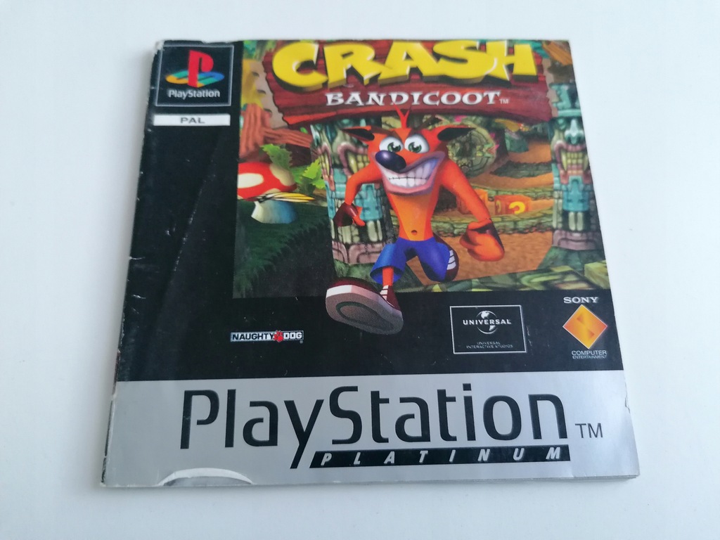 Купить CRASH BANDICOOT PSX PS1 PAL: отзывы, фото и характеристики на ...
