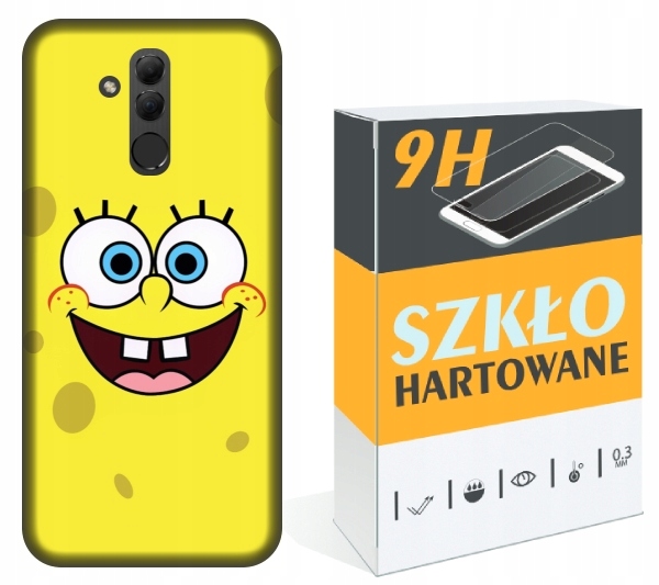ETUI SZKŁO Huawei Mate 20 Lite kreskowki anime