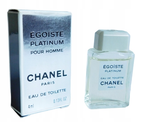 CHANEL EGOISTE PLATINUM POUR HOMME EDT 4 ML MINIATURA