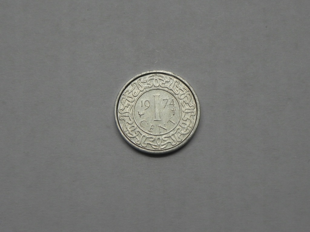 5296/ 1 CENT 1974 SURINAM