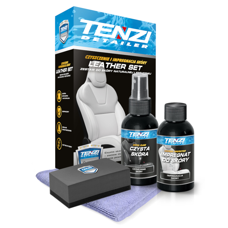 TENZI DETAILER Leather Set 100ml - zestaw