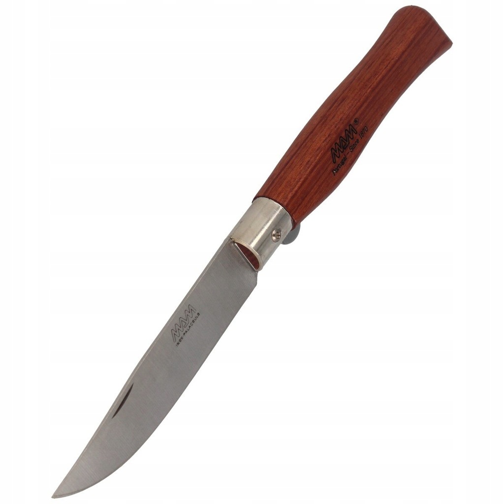 Nóż składany myśliwski MAM Douro Hunter's z blokadą, Bubinga Wood