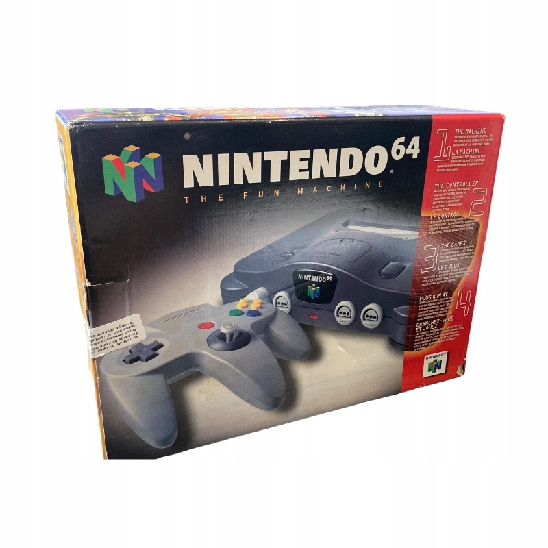 Nintendo 64 NTSC USA CAN box PIXELRETROSHOP
