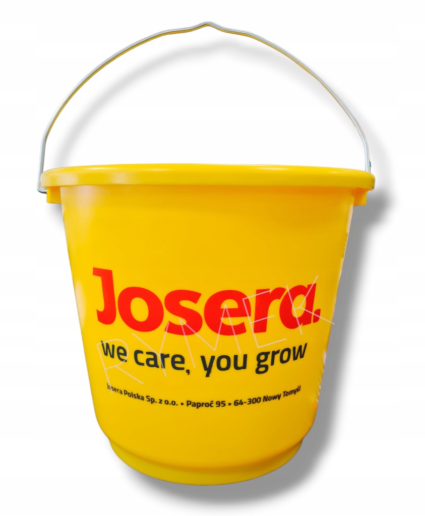 JOSERA Wiadro 12L Mocny Plastik Solidne