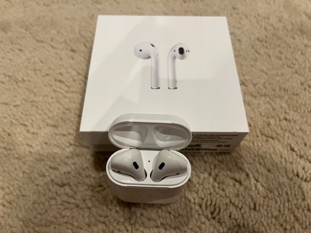 Słuchawki bezprzewodowe nauszne Apple AirPods