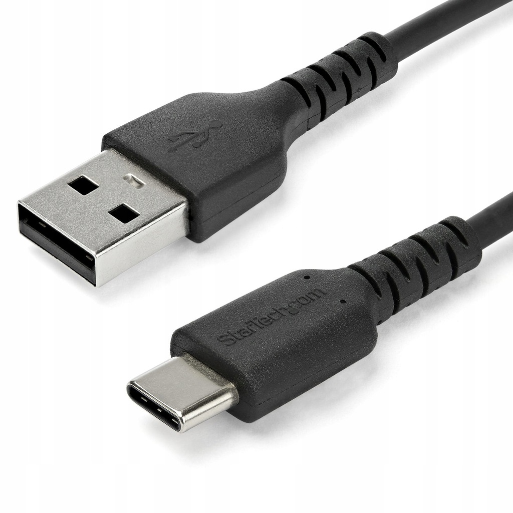 StarTech.com RUSB2AC2MB kabel USB 2 m USB 2.0 USB A USB C Czarny