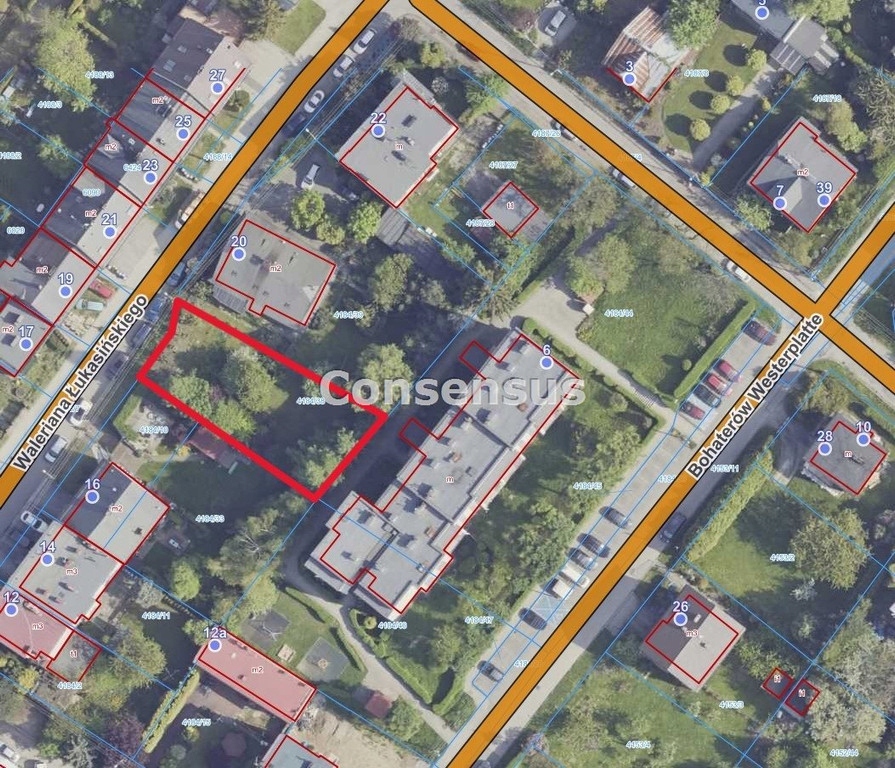 Działka, Bielsko-Biała, Lipnik, 519 m²