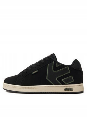 etnies Sneakersy Męskie ETNIES-4101000203 FADER BLACK/GREEN czarny
