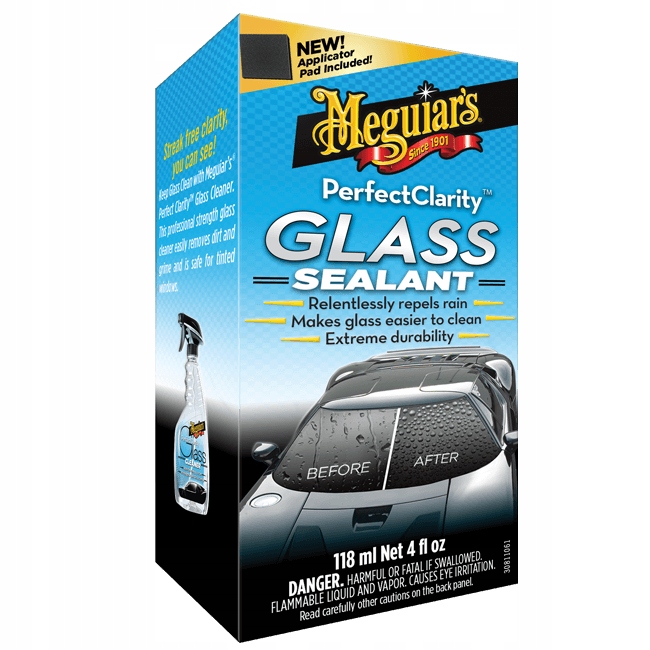 Meguiars Glass Sealant Niewidzialna Wycieraczka