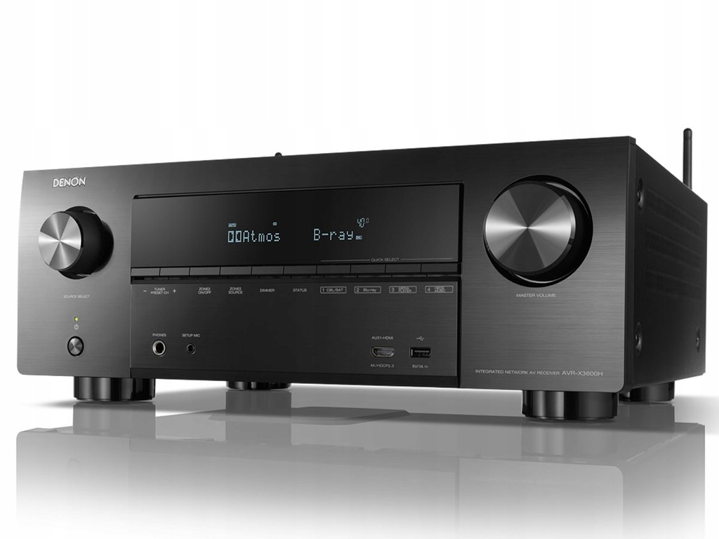 Купить РЕСИВЕР DENON AVR-X3600H, Spotify, AirPlay2: отзывы, фото, характеристики в интерне-магазине Aredi.ru