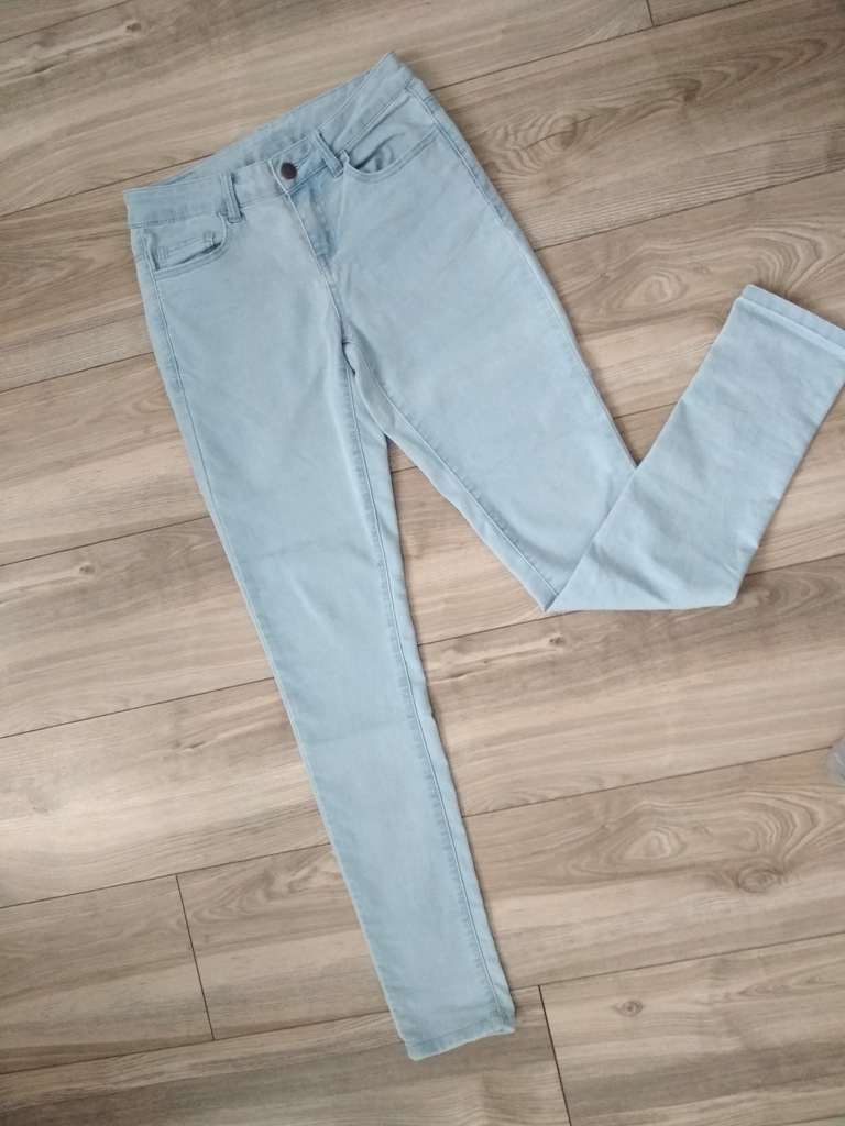 spodnie jeansy SKINNY 36 S 38 M RURKI