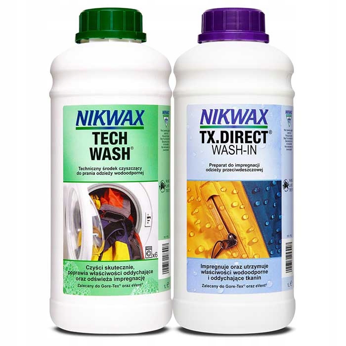 Zestaw Nikwax Twin Tech Wash / TX Direct 1000ml
