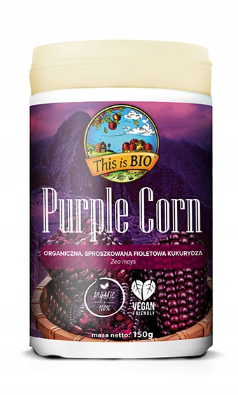 Fioletowa Kukurydza PURPLE CORN 150g This is BIO