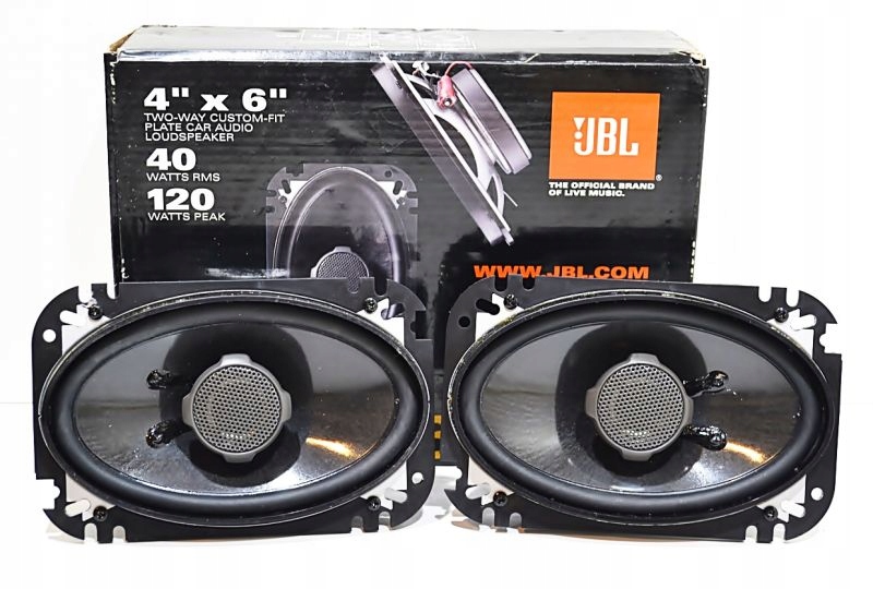 GŁOŚNIKI JBL GTO 6428 + KOMPLET