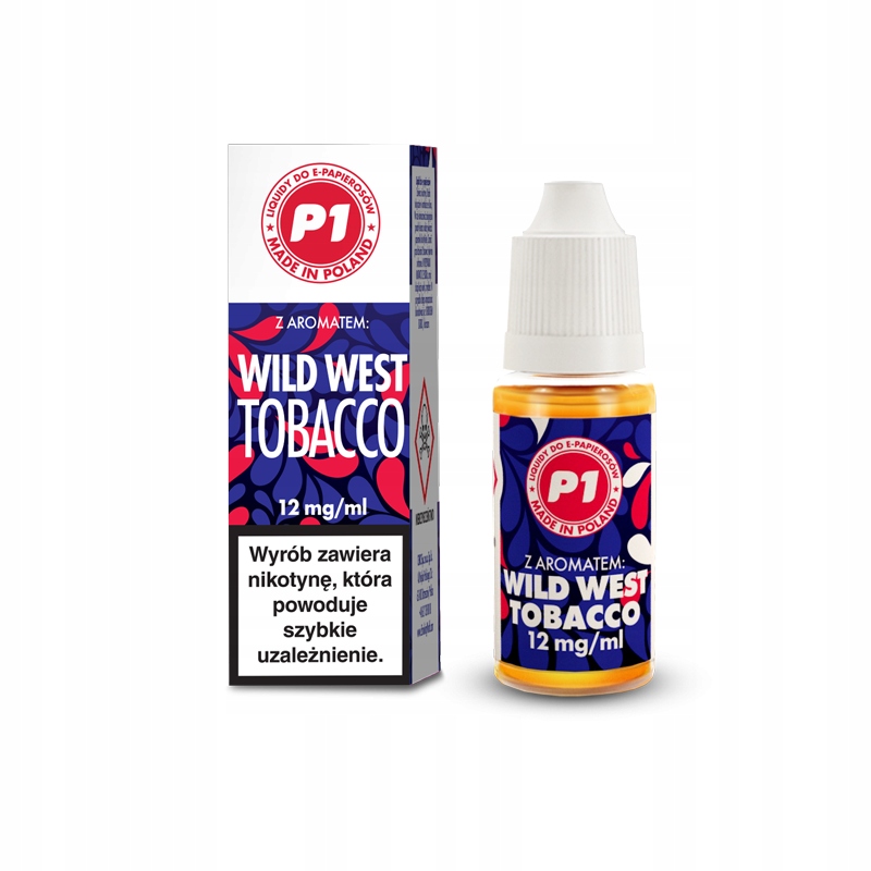 LIQUID olejek do E-PAPIEROSA 18mg WILDWEST TOBACCO