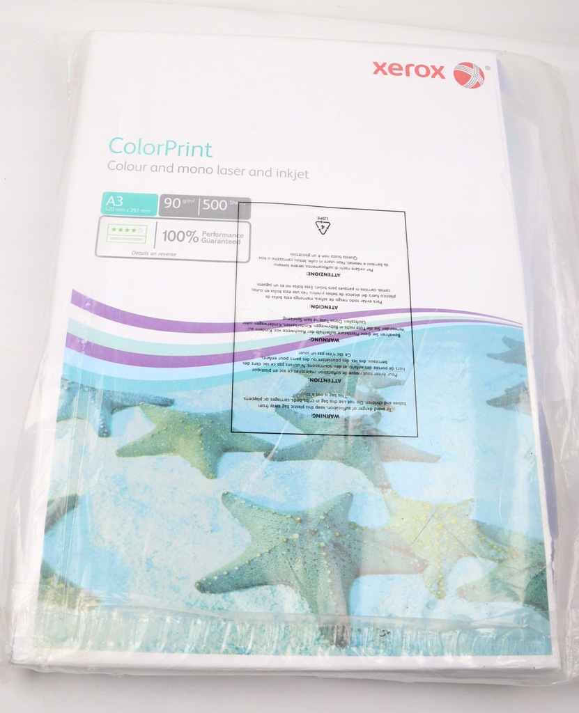 Biały papier Xerox COLORPRINT 90 g/m² A3