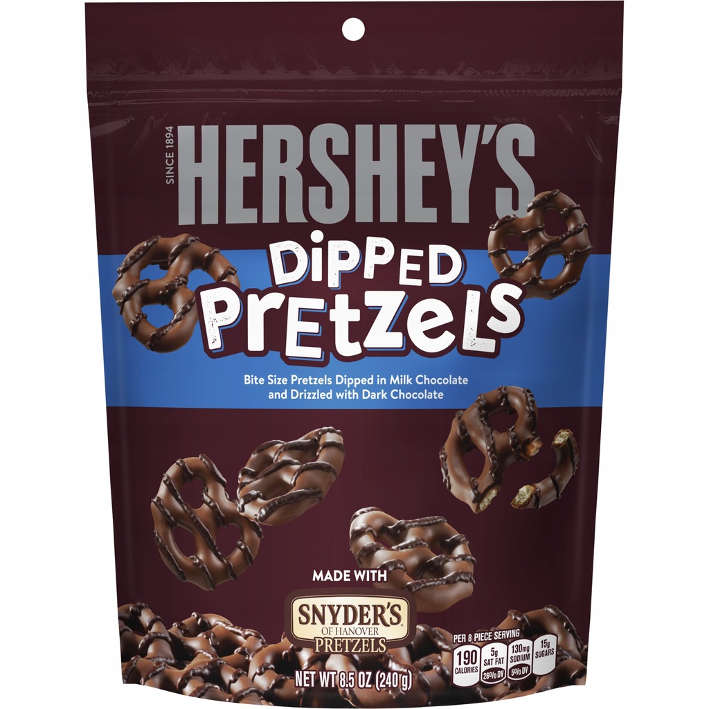 Precle Hershey's Dipped Pretzels 240g