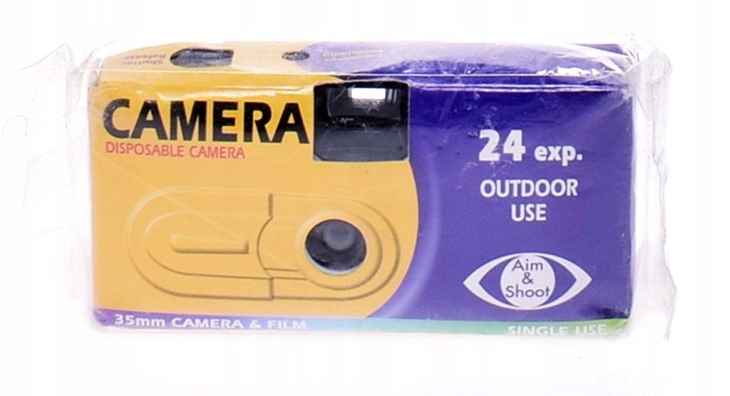 6265-18 ....CAMERA 24 EXP. OUTDOOR USE... KAMERA