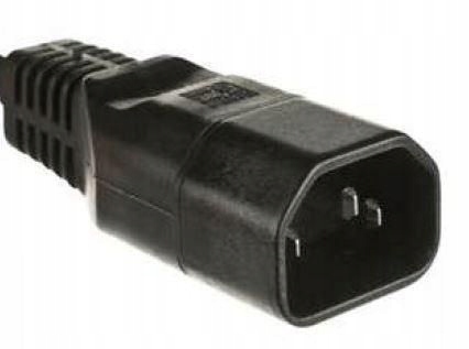 MicroConnect IEC Power Adaptor C14 Plug