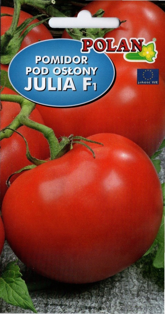 POLAN POMIDORY POMIDOR NASIONA SZKLARNIOWY POD OSŁONY JULIA F1 0,1 G