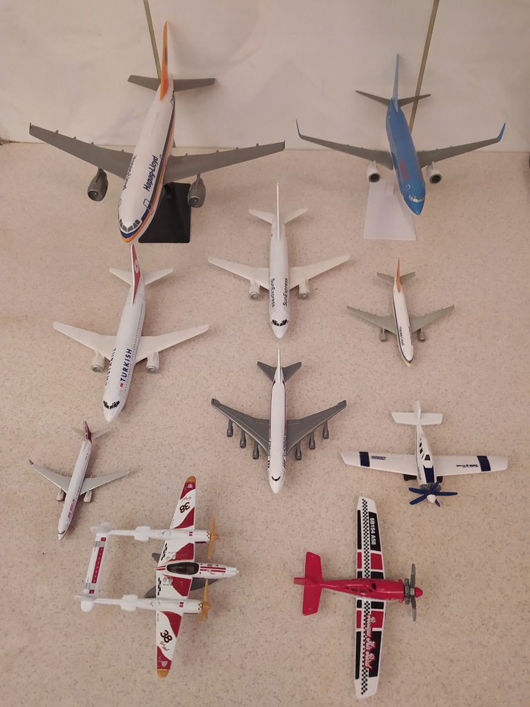 Samoloty modele kolekcjonerskie