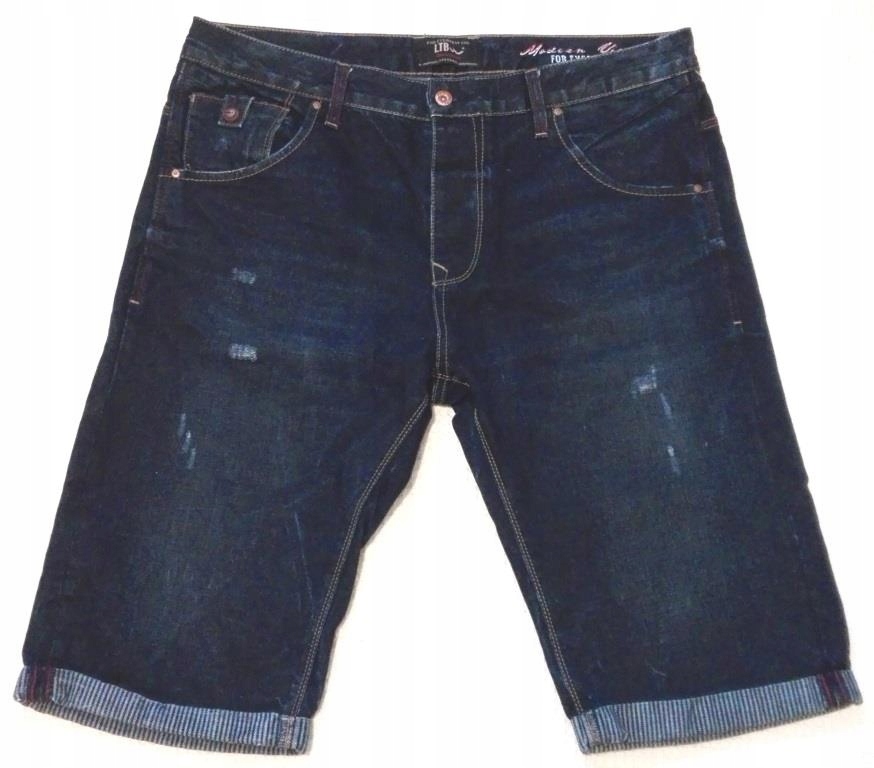 LTBU DENIM GOODS MĘSKIE KRÓTKIE SPODENKI R. XL