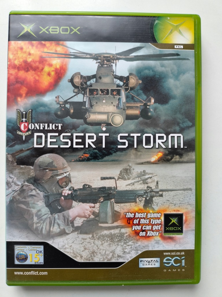 CONFLICT DESERT STORM XBOX PAL * ENG *