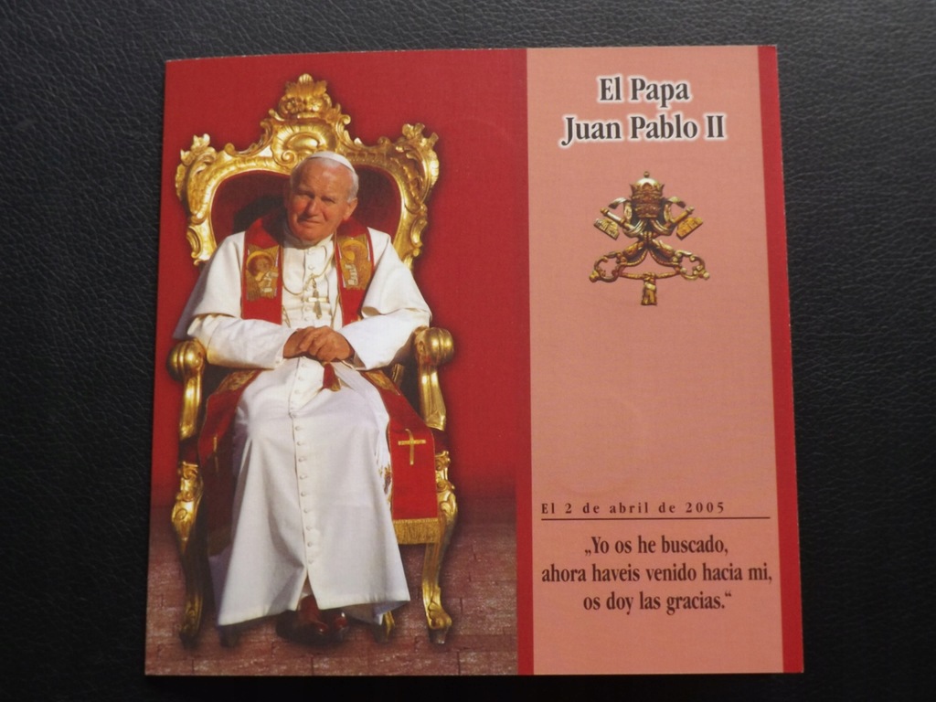 Malta 2005 Set monet Papież Jan Paweł II , 5 x UNC