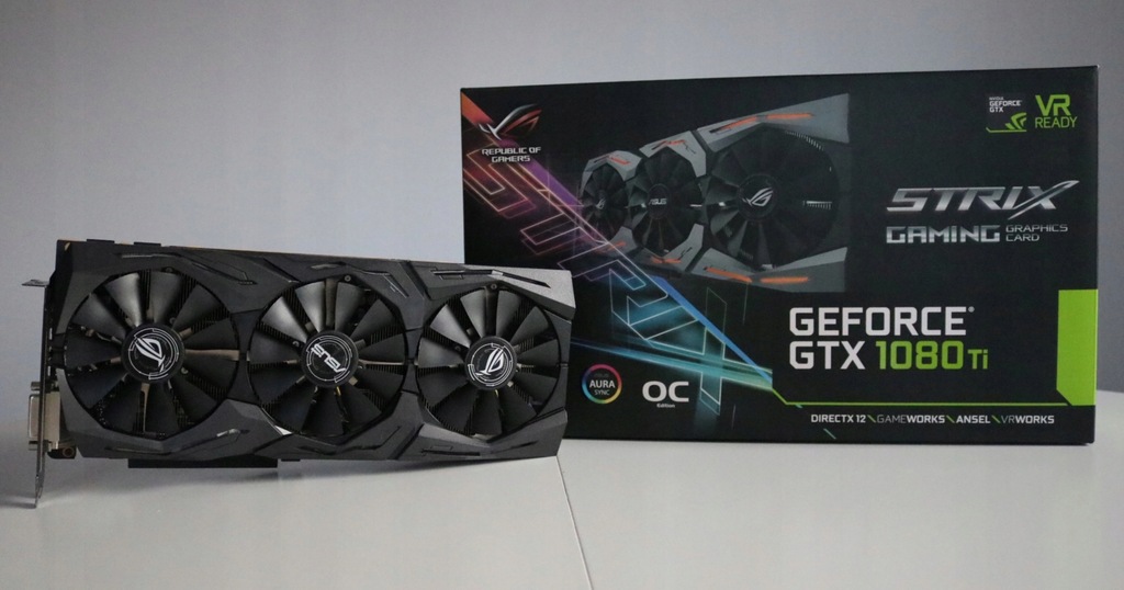 Купить Asus GTX 1080 Ti 1080ti ROG STRIX Gaming 11 ГБ FV!: отзывы, фото, характеристики в интерне-магазине Aredi.ru