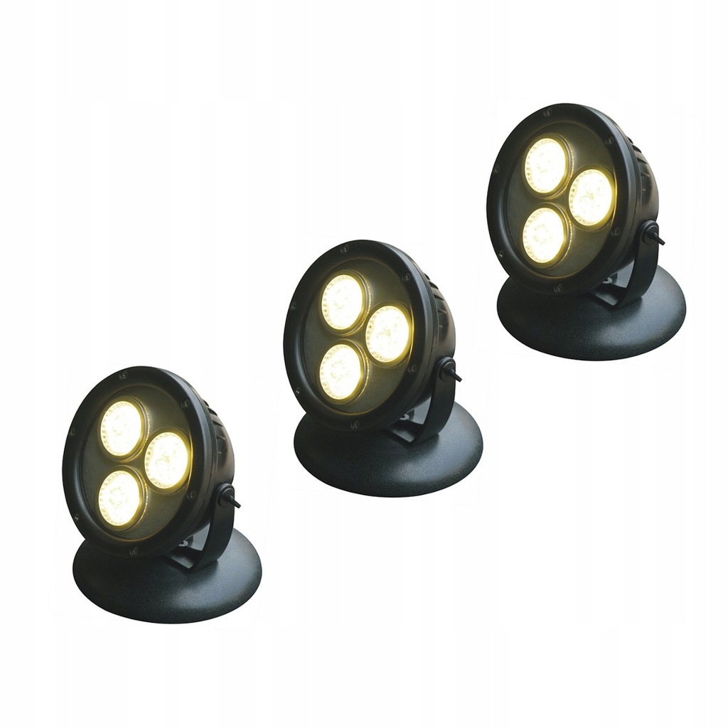 Reflektor LED potrójny HP12-3