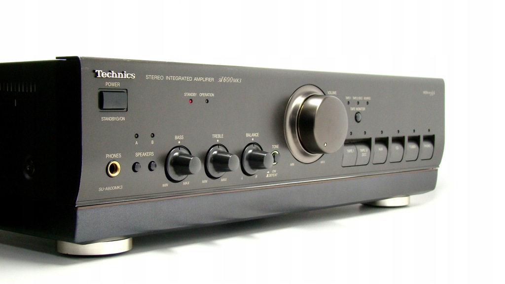 Zadbany wzmacniacz stereo TECHNICS SU-A600MK3 - MOS Class AA - Japan