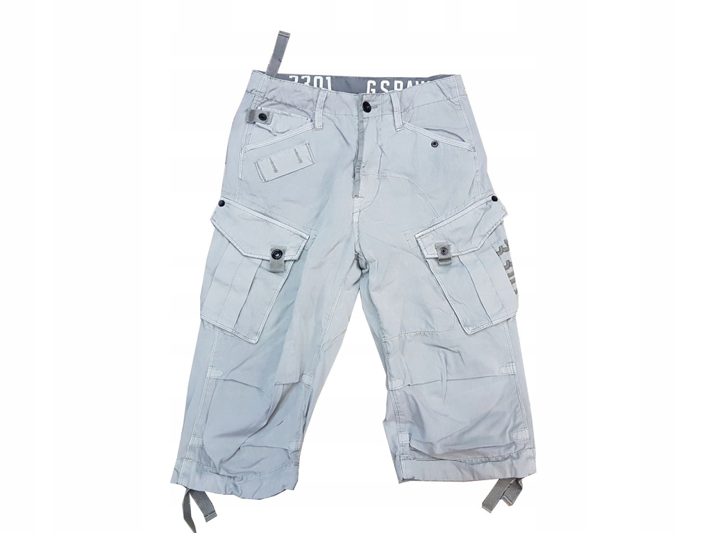 G-STAR Raw spodenki bermudy bojówki 29 pas 80