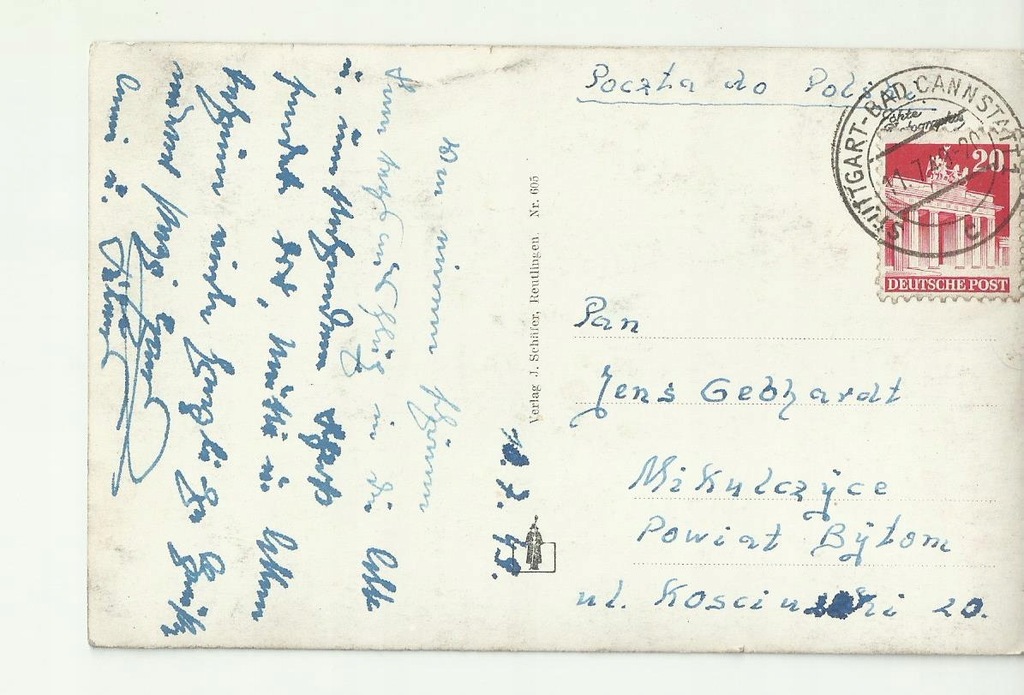 108/ Stuttgart, Mikulczyce, Bytom 1949