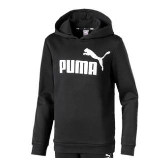 A0H303*PUMA - BLUZA Z KAPTUREM CZARNA 164CM X01