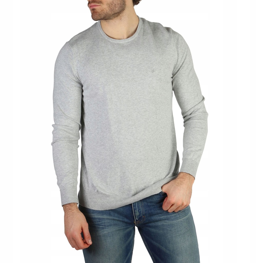 Sweter Męski Calvin Klein - J30J304649 - Szary L