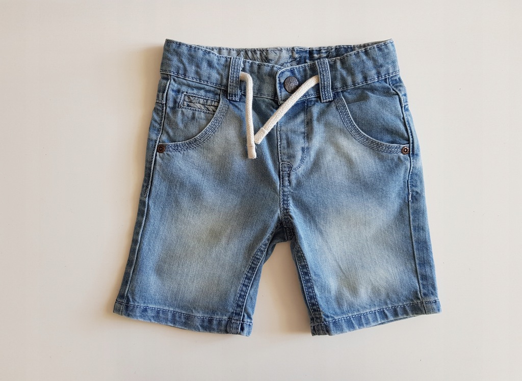 Mothercare krótkie spodenki jeansowe szorty 86 cm