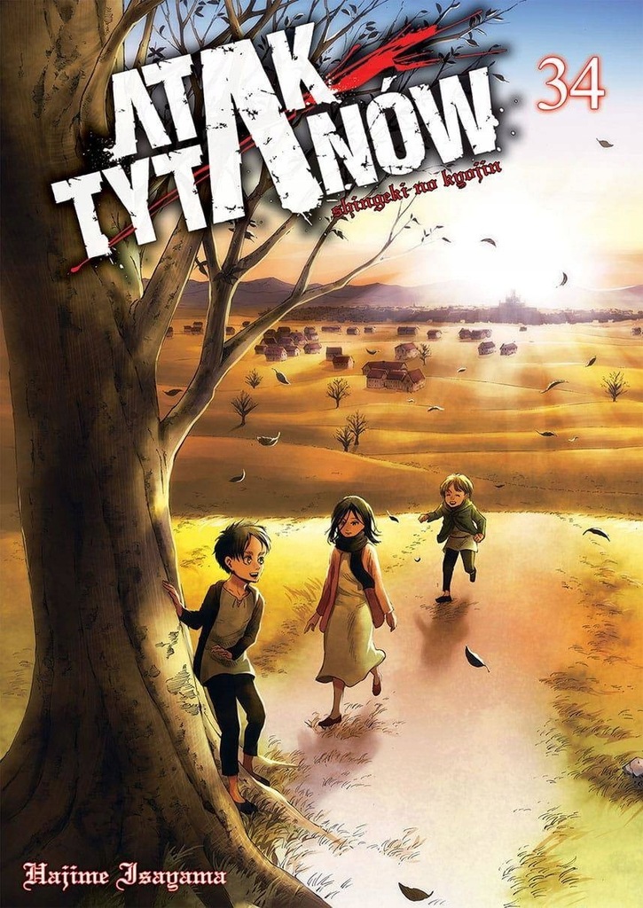 Manga Atak Tytanów - Tom 34