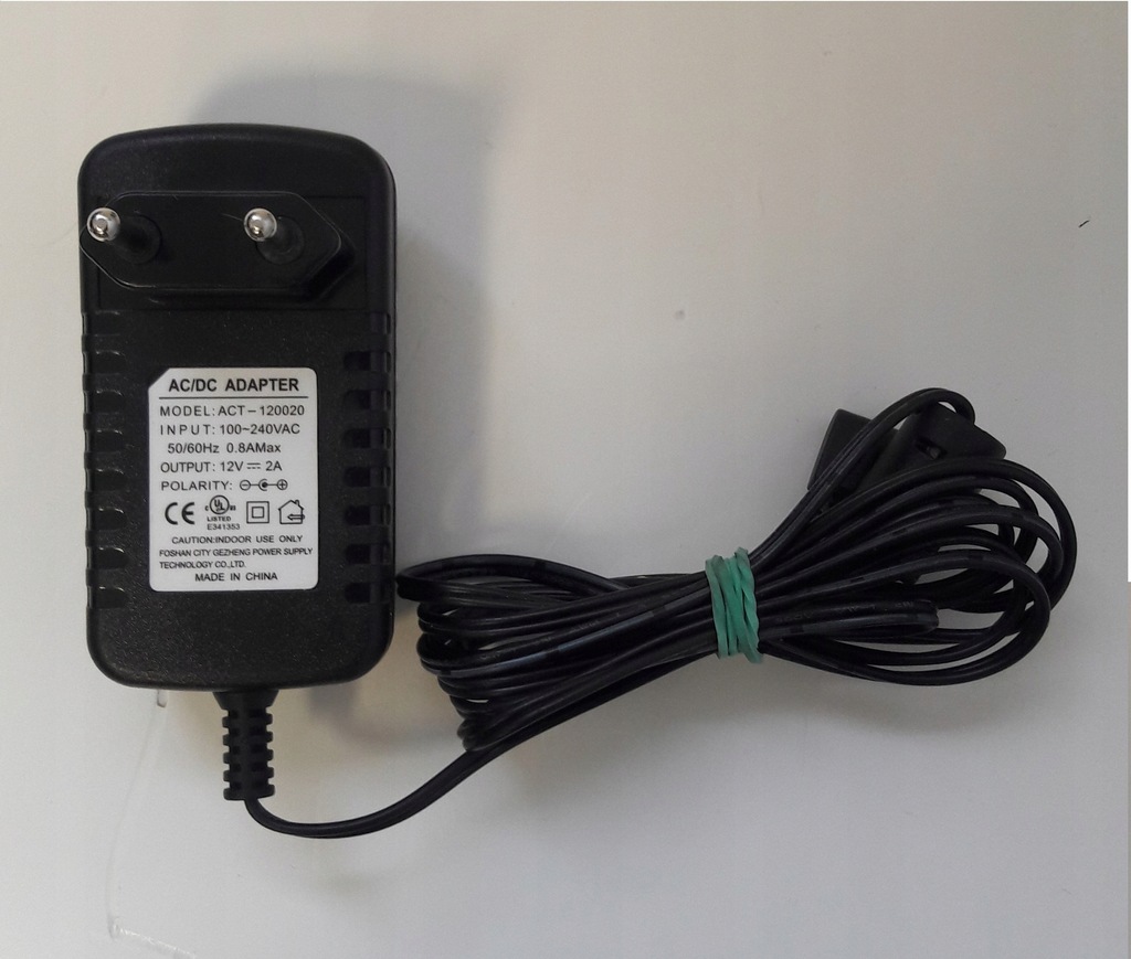 ZASILACZ LED 12V 24W 2A WEWNĘTRZNY W KONTAKT - 7767404783 - oficjalne