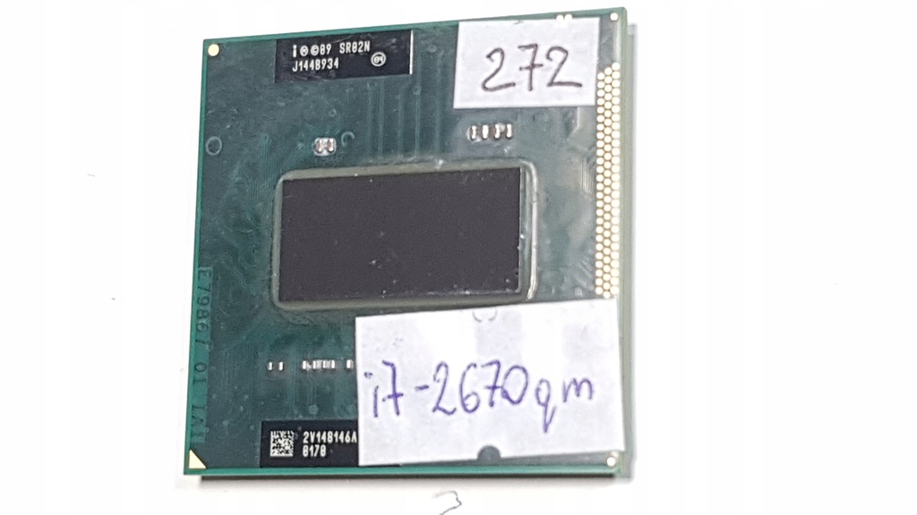 Procesor Intel i7-2670 SR02N 2,2GH gniazdo G2 272