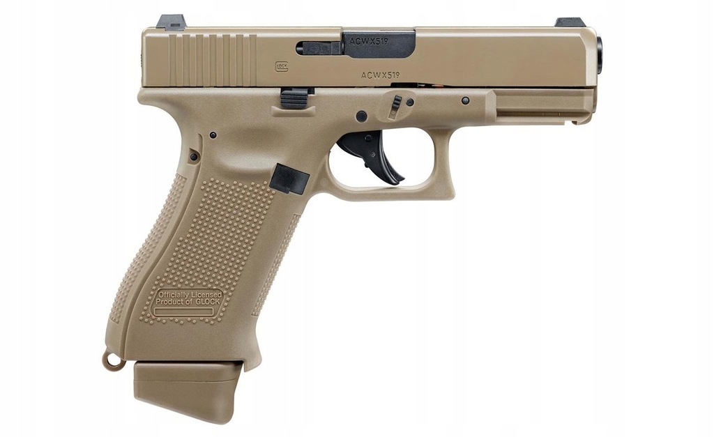 Airsoft Pistolet Glock 19X Combat 6 mm Green Gas 11149657047